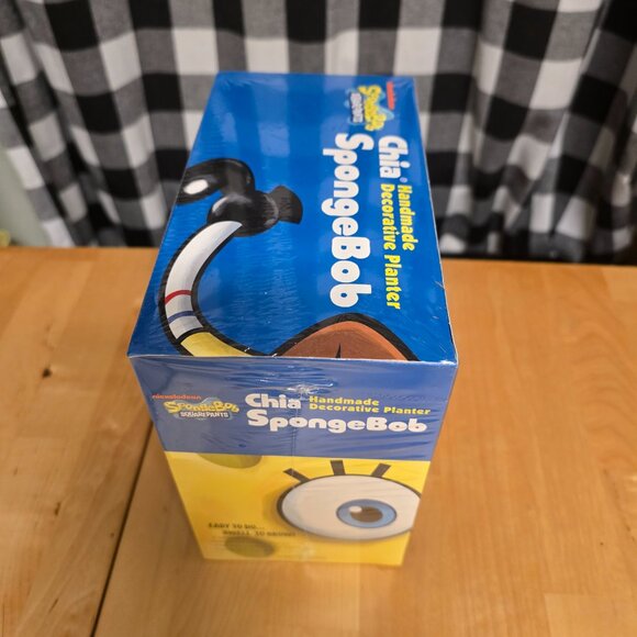 Spongebob Chia Pet Planter - Sealed - Pre-Owned - Picture 5 of 5